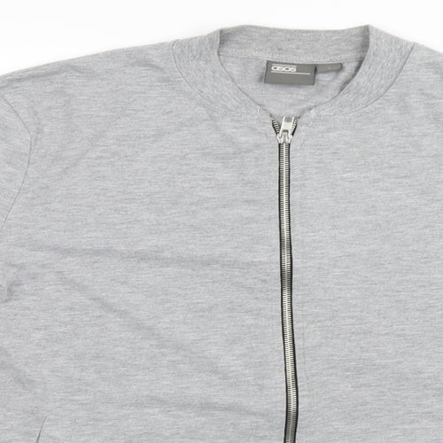 ASOS Mens Grey   Full Zip Jumper Size S