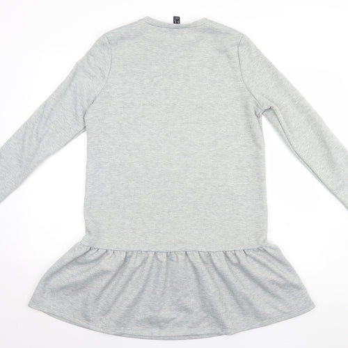 New Look Womens Grey   Pullover Jumper Size 14