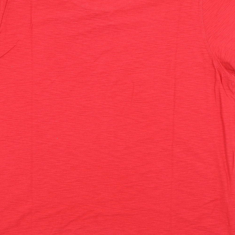 MANTARAY Mens Red    T-Shirt Size XL