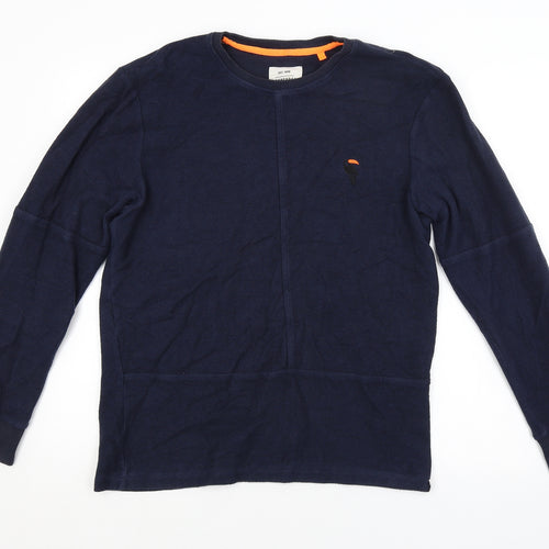 Independent Leaders Mens Blue   Pullover Jumper Size M