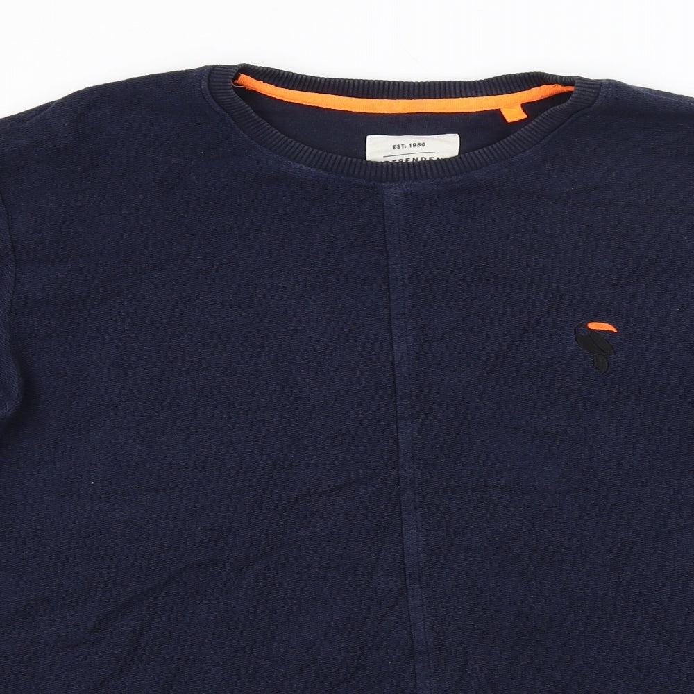 Independent Leaders Mens Blue   Pullover Jumper Size M