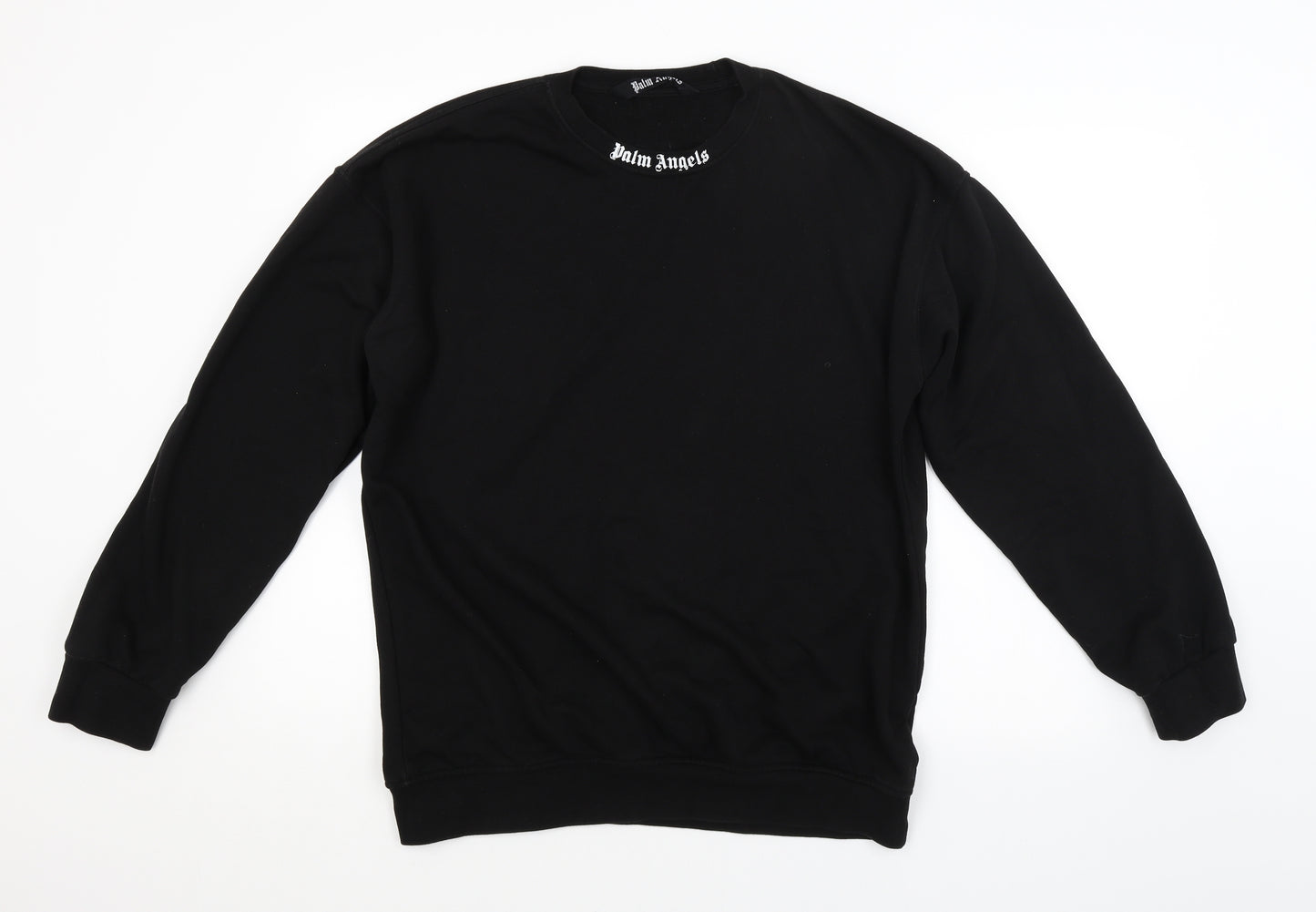 PALM ANGELS Womens Black   Pullover Sweatshirt