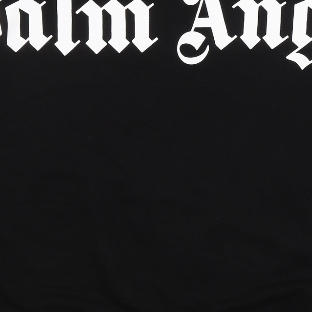 PALM ANGELS Womens Black   Pullover Sweatshirt