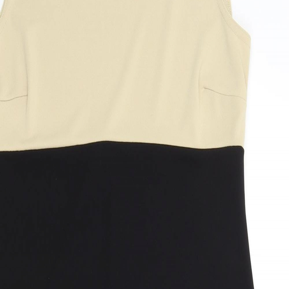Wallis Womens Black   Pencil Dress  Size 14