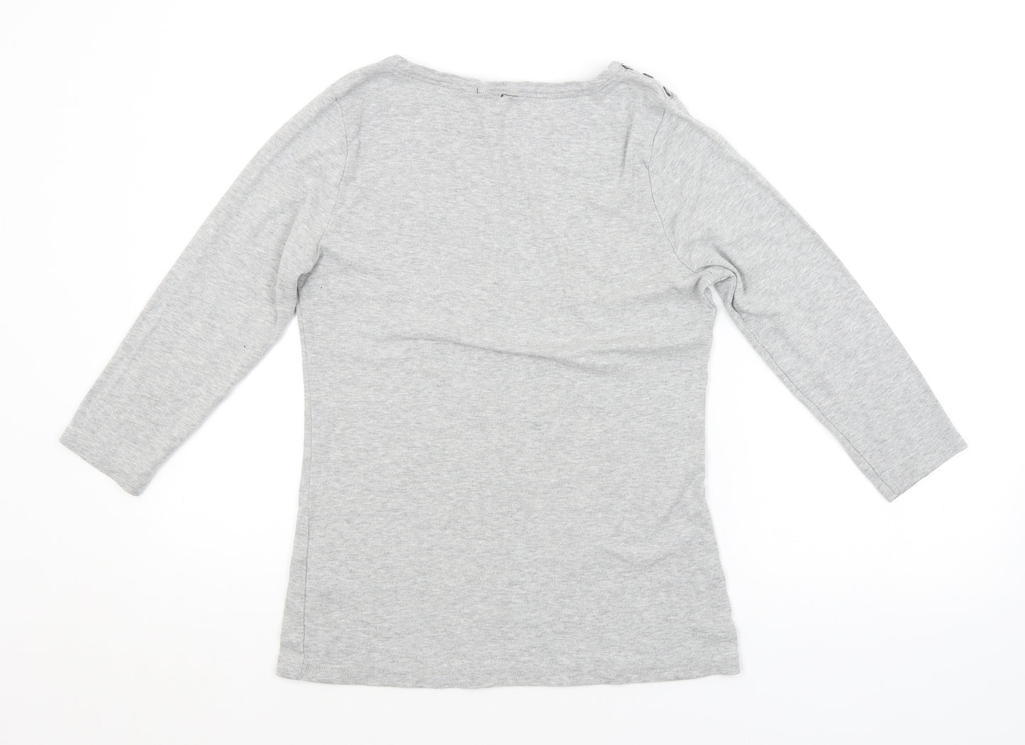 F&F Womens Grey   Basic T-Shirt Size 14