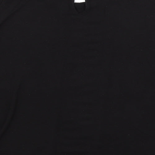 H&M Womens Black   Basic Blouse Size L