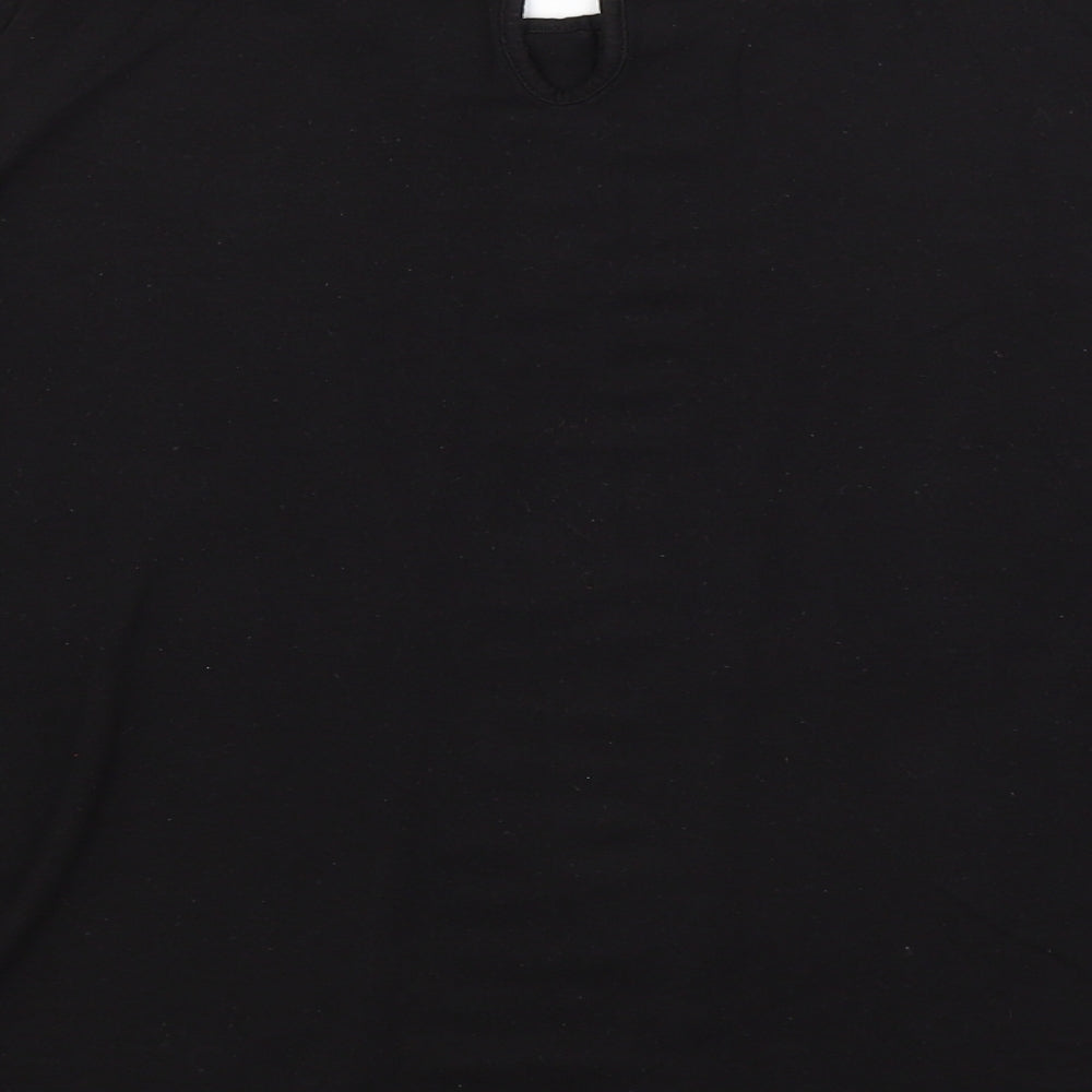 H&M Womens Black   Basic Blouse Size L