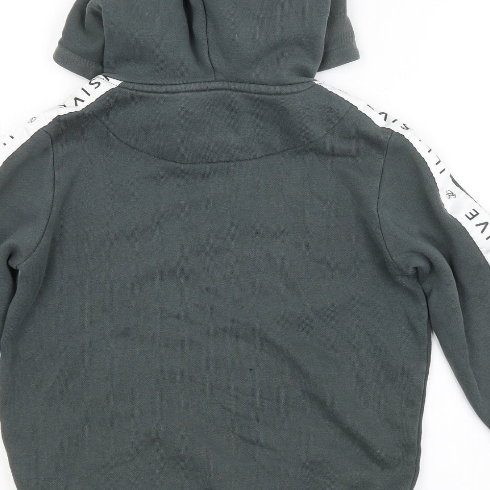 ILLUSIVE LONDON Boys Green   Pullover Hoodie Size 11-12 Years