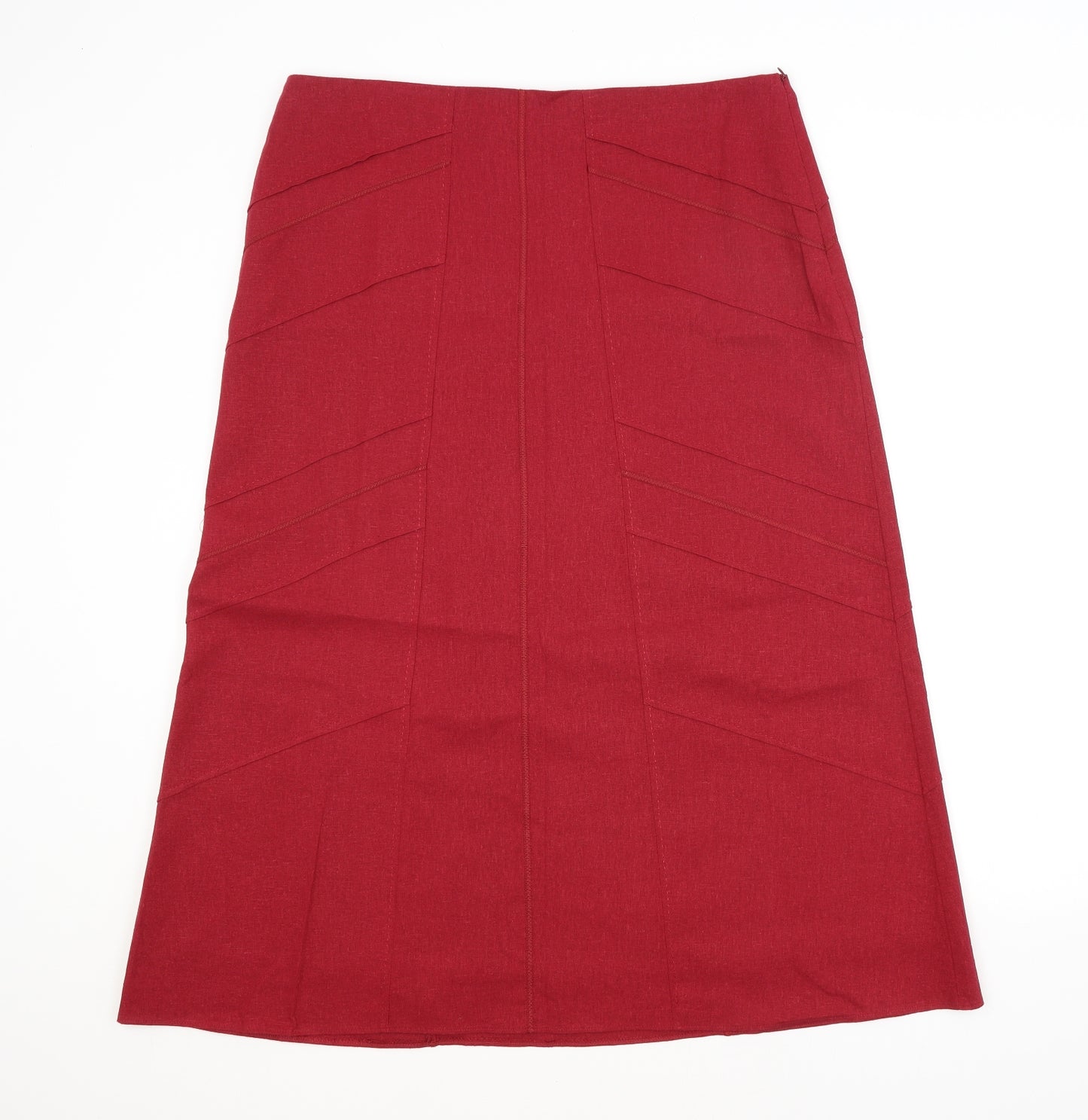 M&CO. Womens Red   A-Line Skirt Size 16