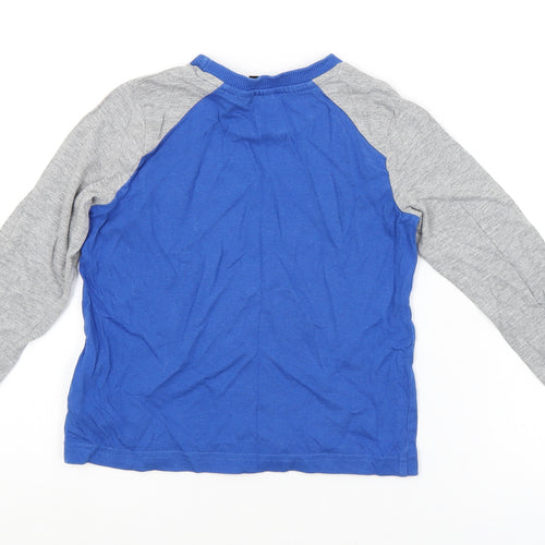 Preworn Boys Blue   Basic T-Shirt Size 3-4 Years  - STAR WARS