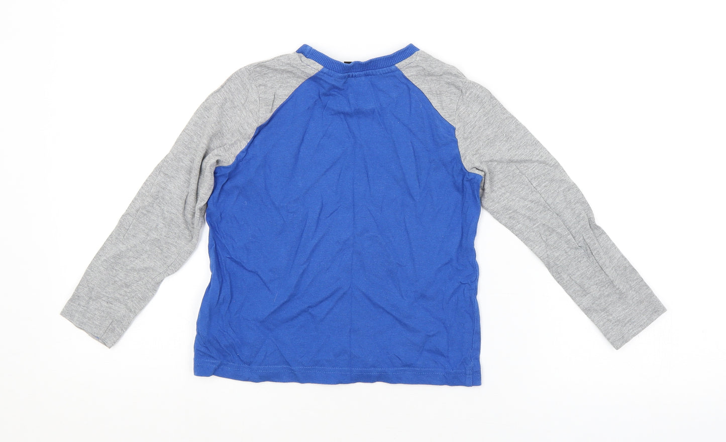 Preworn Boys Blue   Basic T-Shirt Size 3-4 Years  - STAR WARS