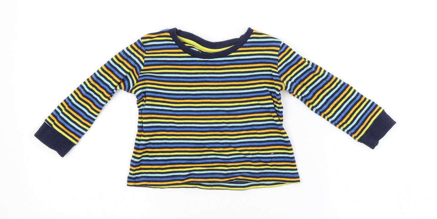 BY VERY Baby Multicoloured Striped  Basic T-Shirt Size 18-24 Months