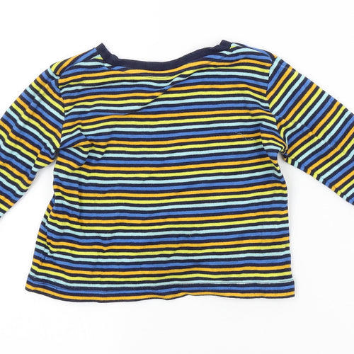 BY VERY Baby Multicoloured Striped  Basic T-Shirt Size 18-24 Months