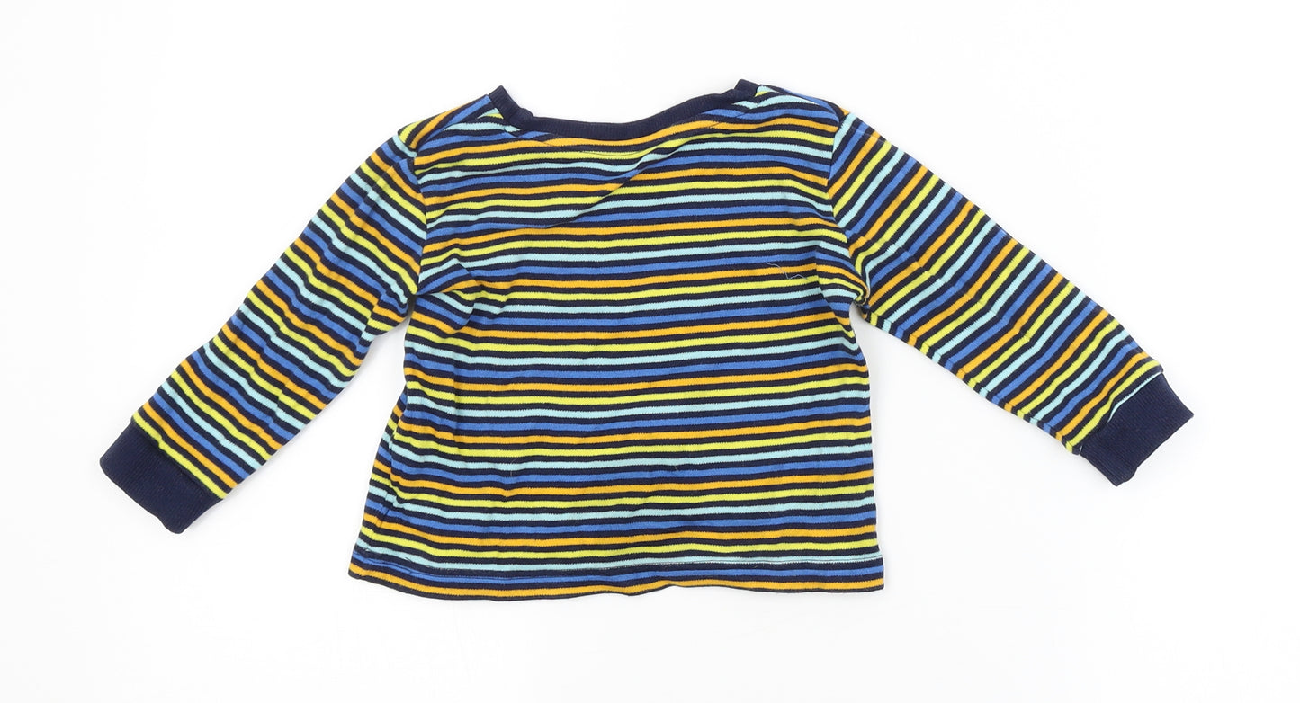 BY VERY Baby Multicoloured Striped  Basic T-Shirt Size 18-24 Months