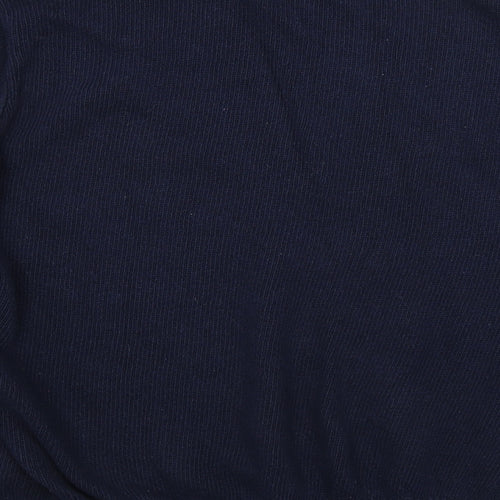 Topman Mens Blue Argyle/Diamond  Pullover Jumper Size L