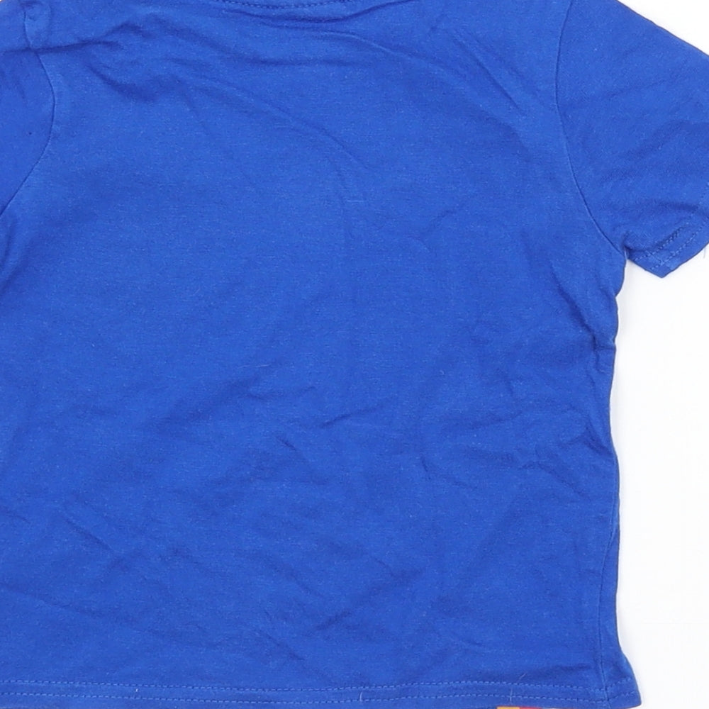 George Baby Blue   Basic T-Shirt Size 12-18 Months  - TOY STORY