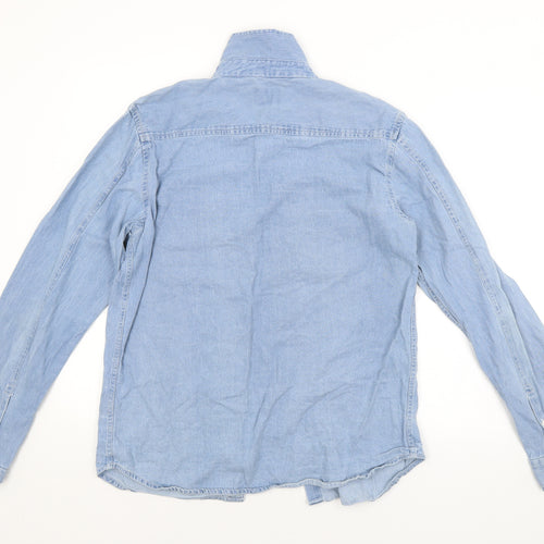 D/STRUCT Mens Blue    Button-Up Size M