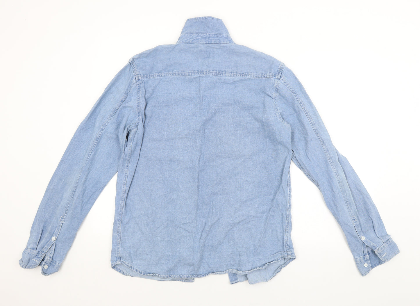 D/STRUCT Mens Blue    Button-Up Size M