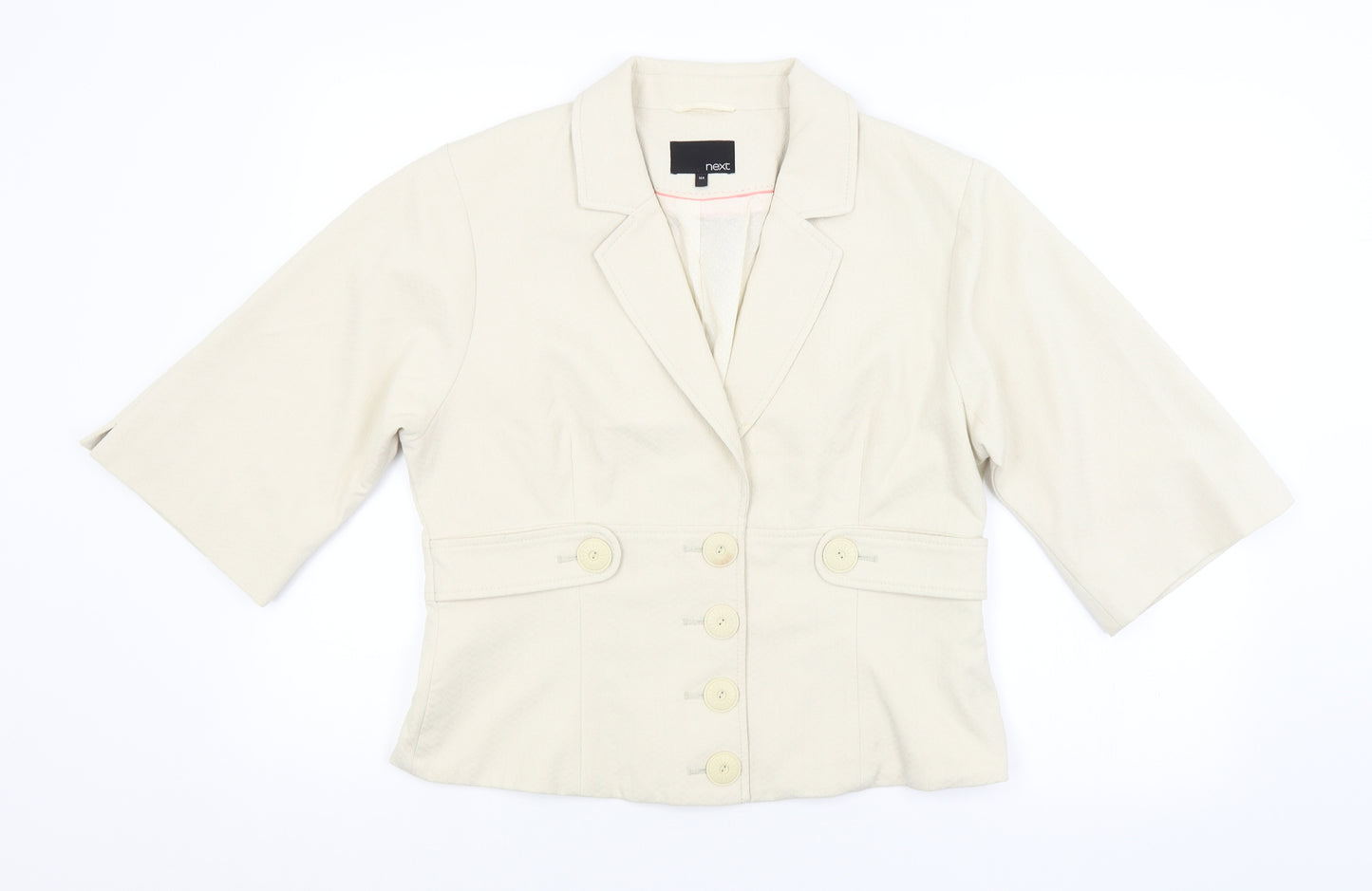 NEXT Womens Beige   Jacket  Size 16