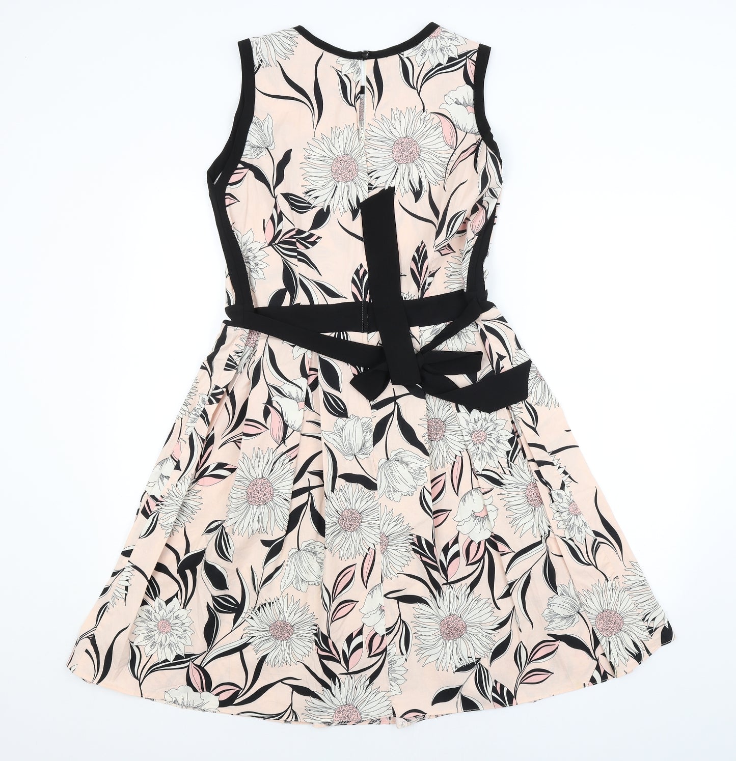 K&D London Womens Pink Floral  A-Line  Size 16