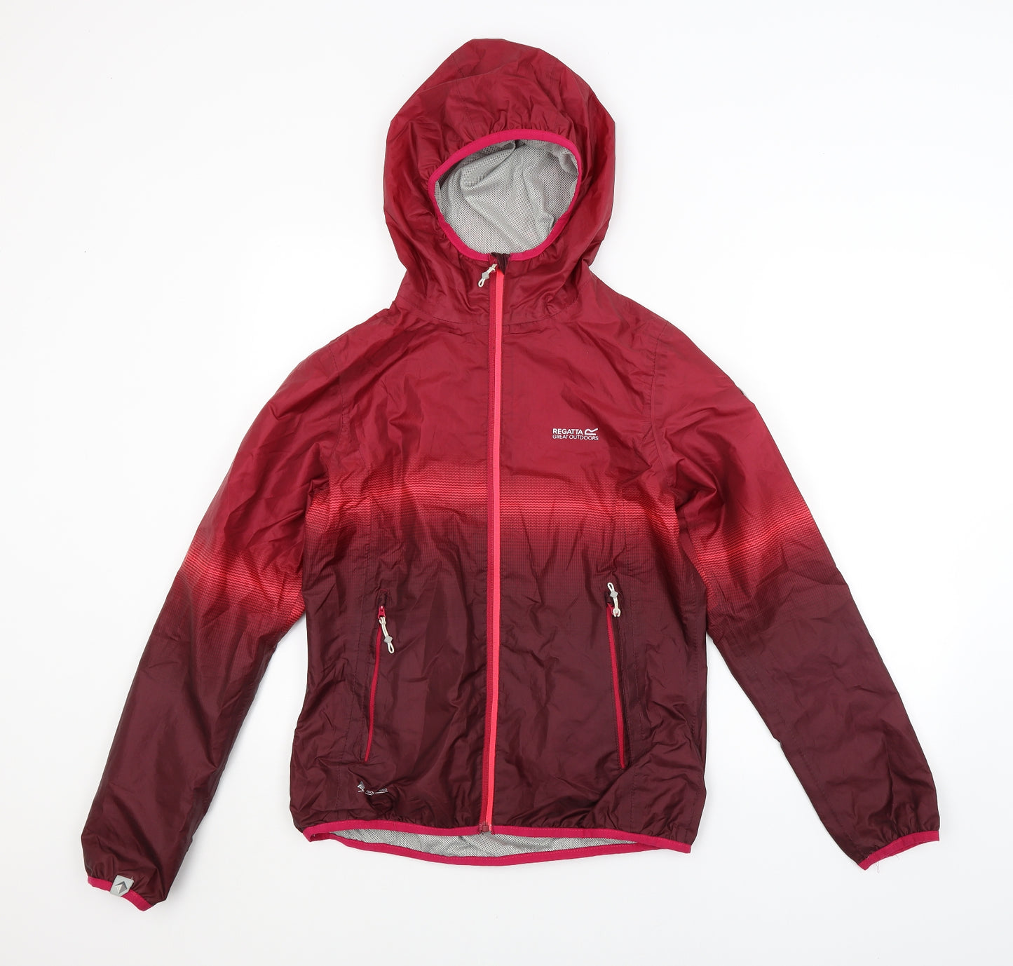 Regatta Womens Red   Rain Coat Coat Size 10