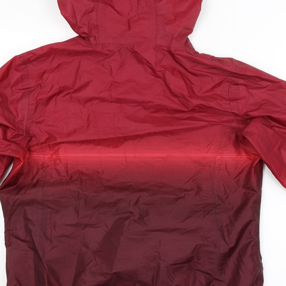 Regatta Womens Red   Rain Coat Coat Size 10