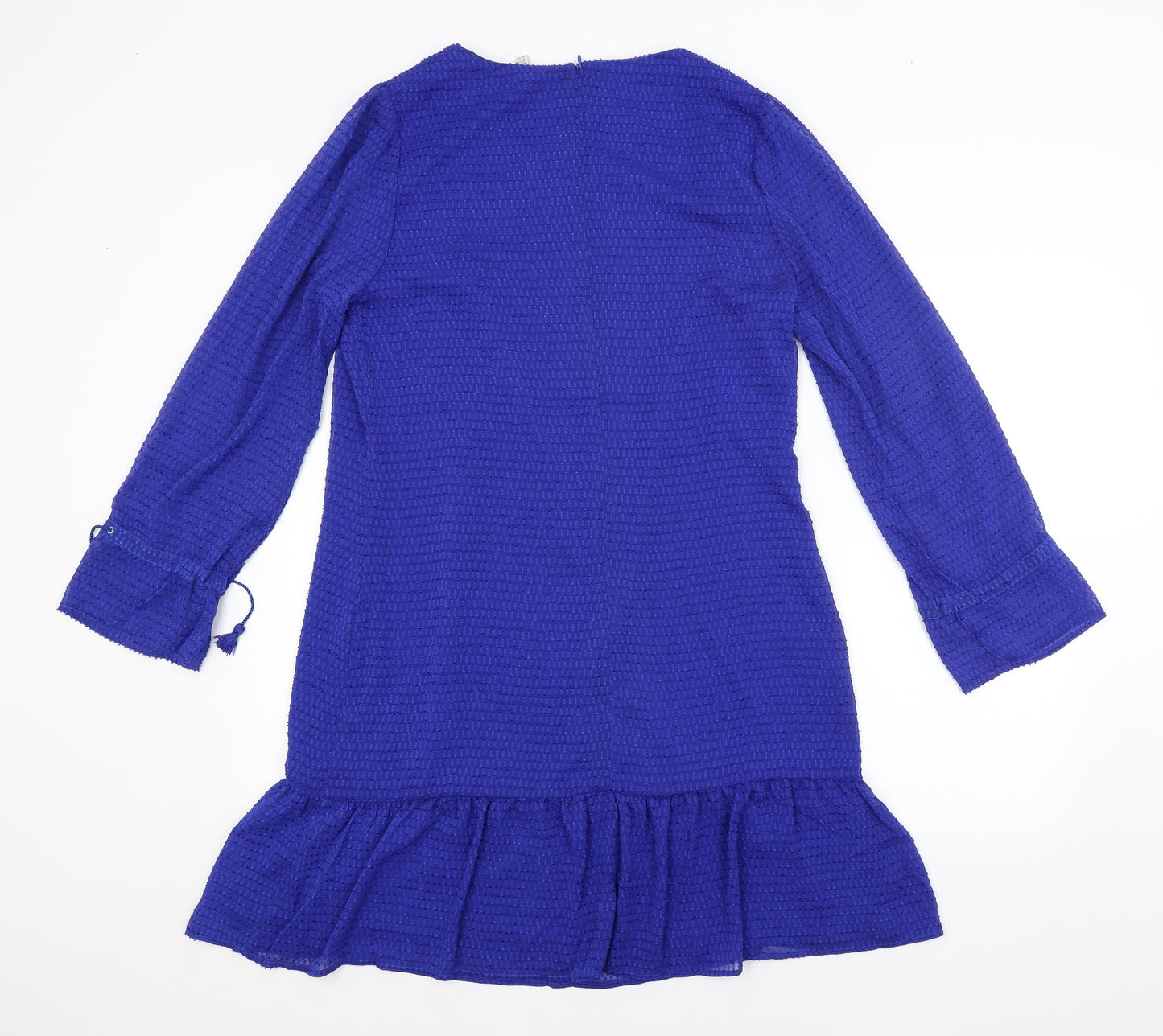 Yumi Womens Blue   Pencil Dress  Size 14
