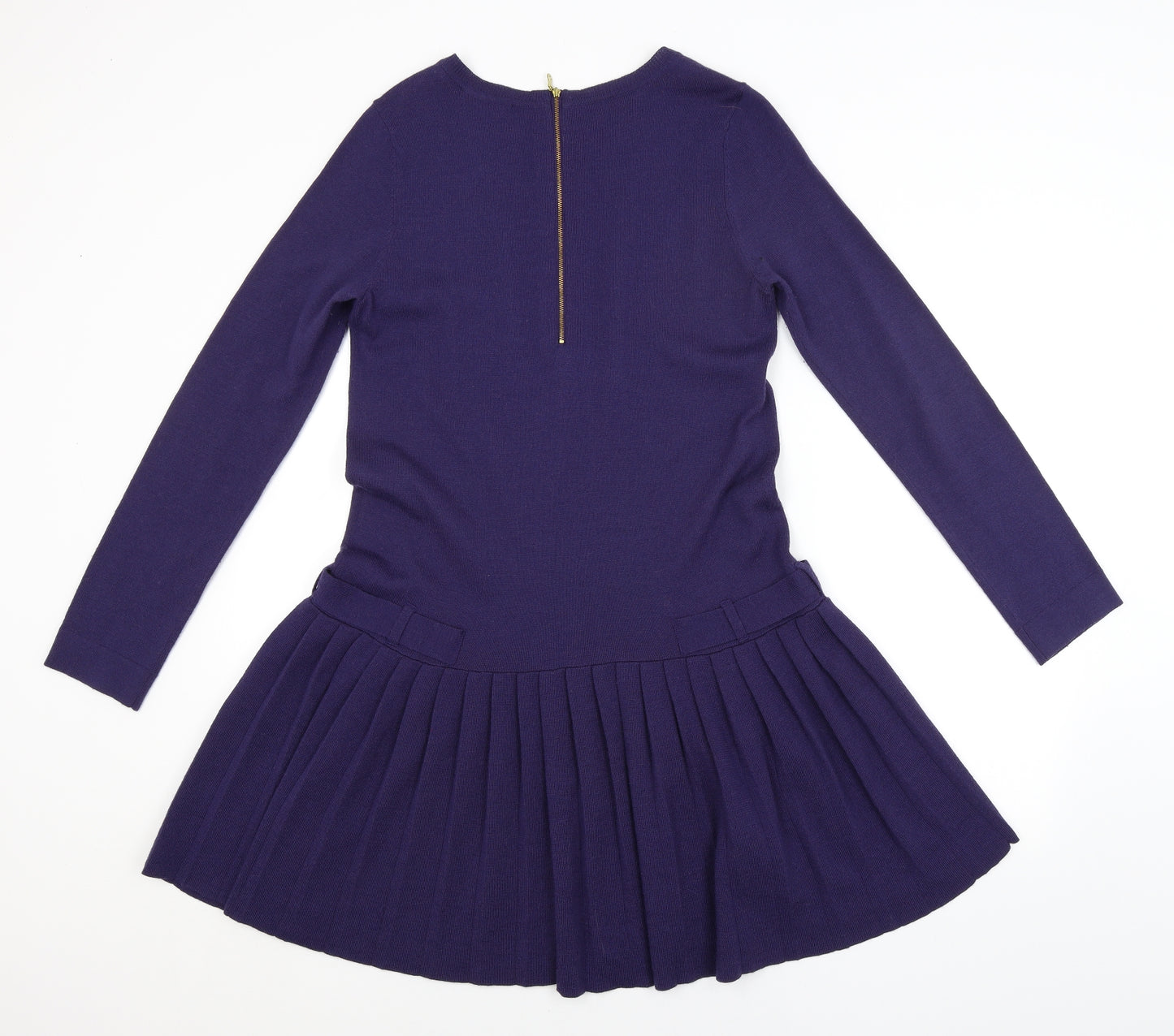 Whistles Womens Purple   Jumper Dress  Size 12