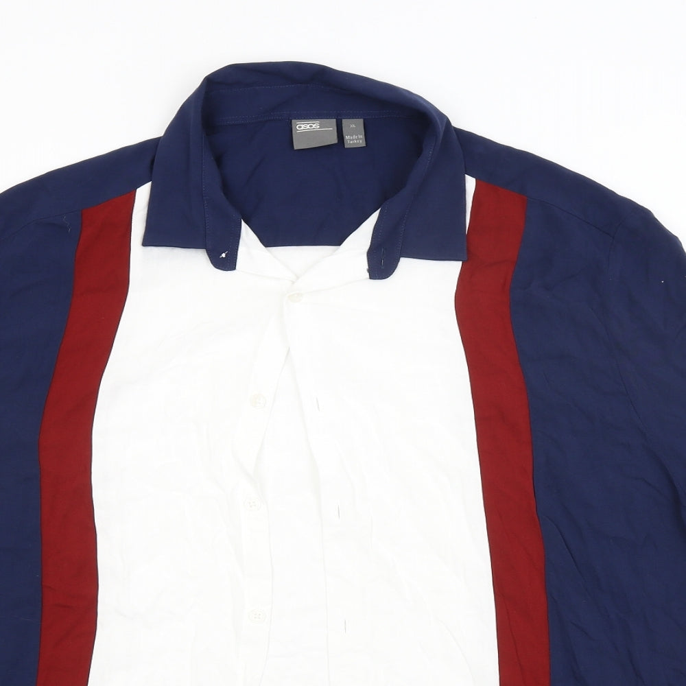 ASOS Mens Multicoloured    Button-Up Size XL
