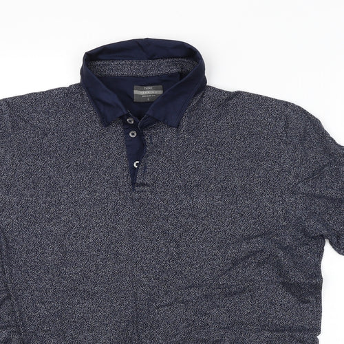 NEXT Mens Blue    Polo Size L