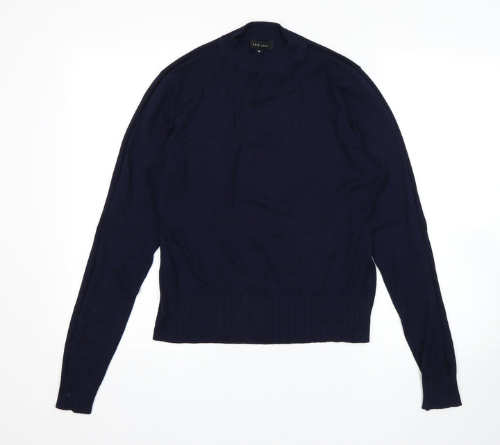 New Look Womens Blue Pullover Jumper Size 16