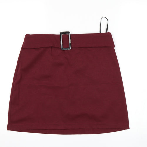 Primark Womens Red   Mini Skirt Size 12