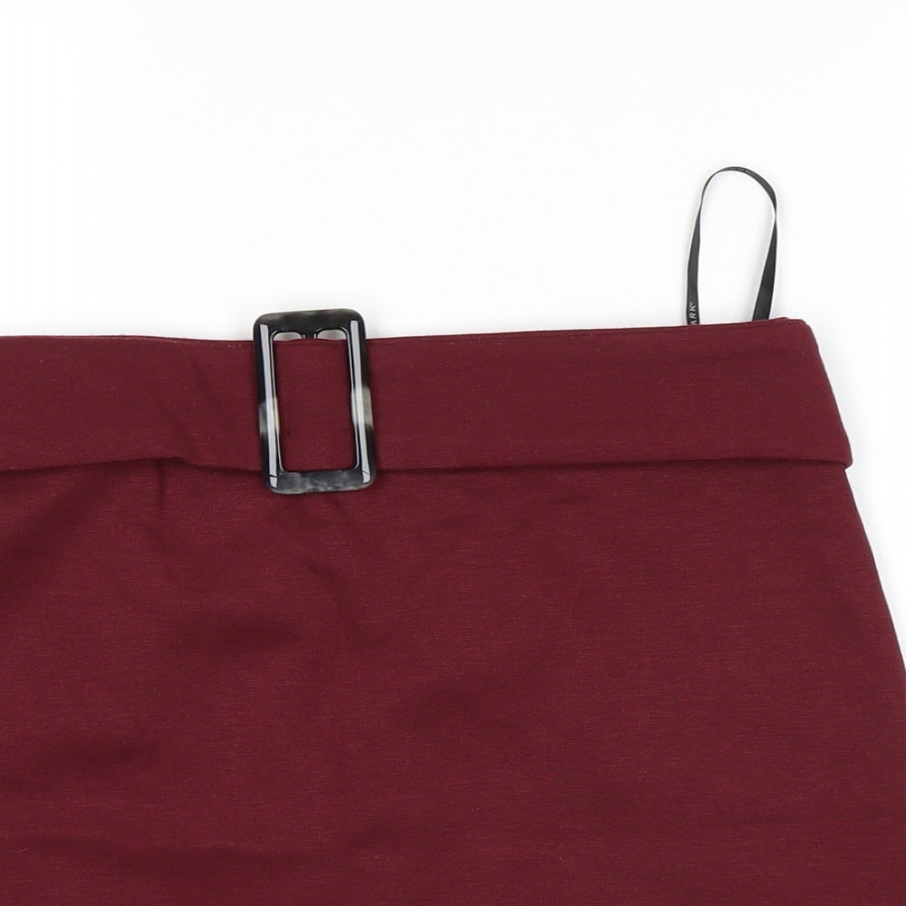 Primark Womens Red   Mini Skirt Size 12