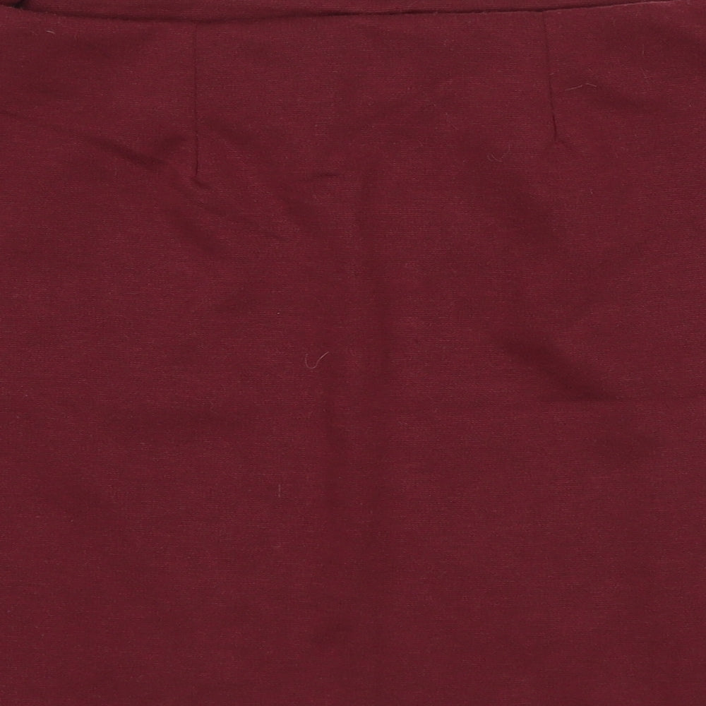 Primark Womens Red   Mini Skirt Size 12