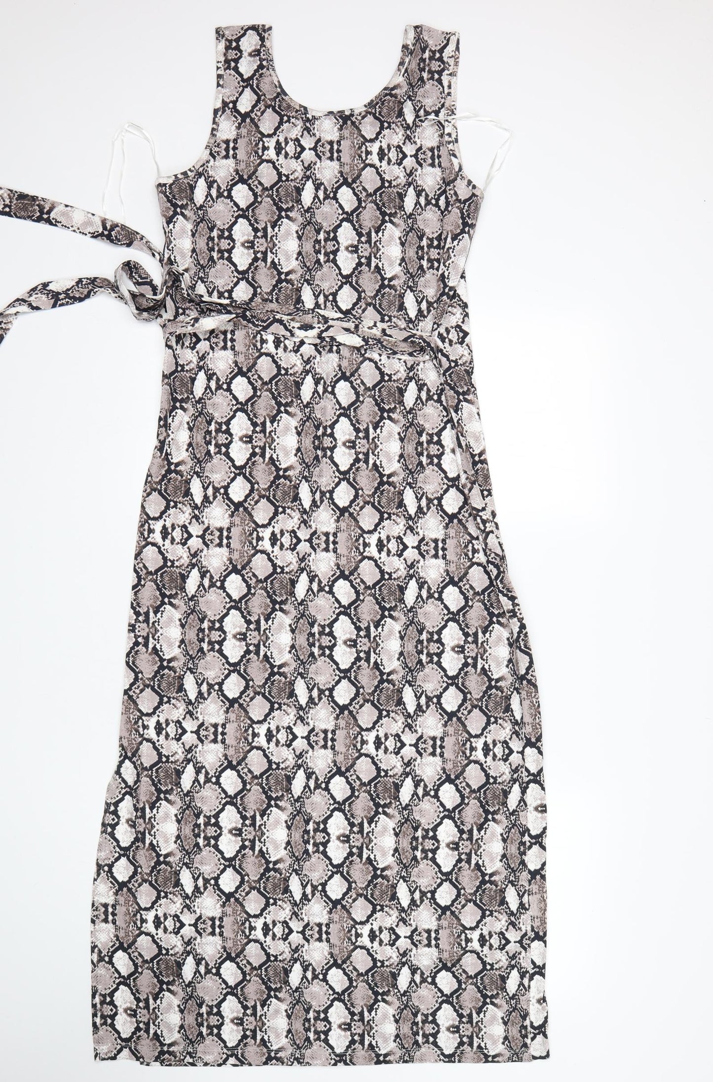Primark Womens Multicoloured Animal Print  Tank Dress  Size 14