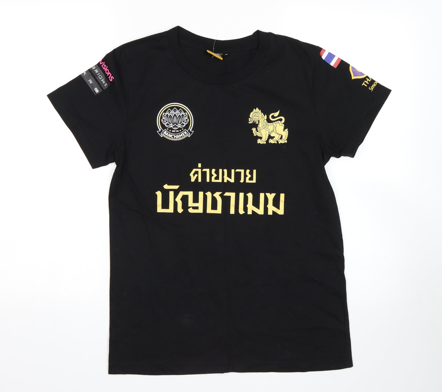Banchamek Mens Black    T-Shirt Size S