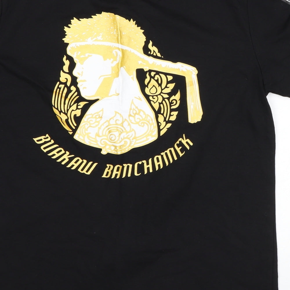 Banchamek Mens Black    T-Shirt Size S