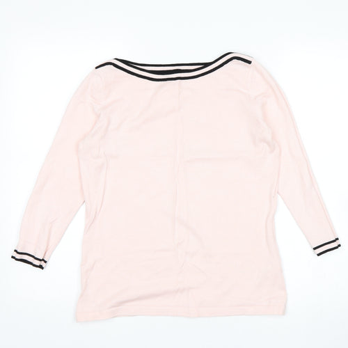 M&Co Womens Pink   Pullover Jumper Size 12