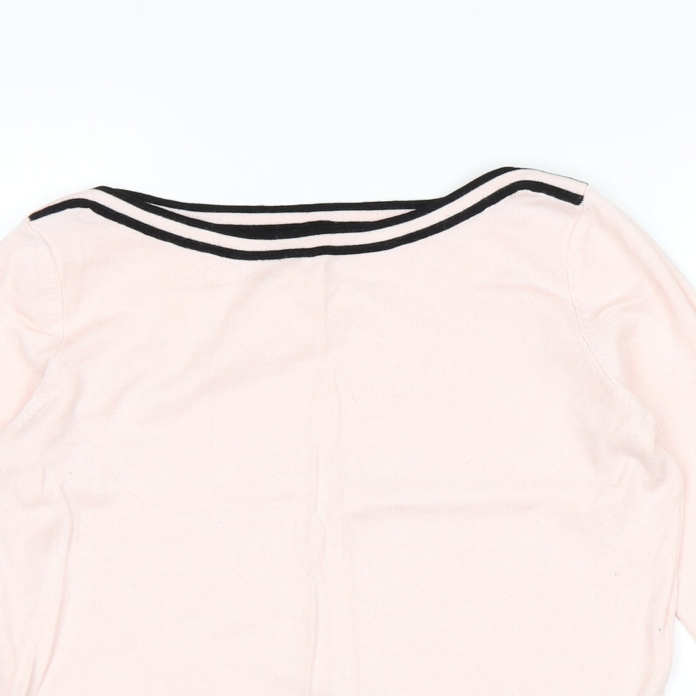 M&Co Womens Pink   Pullover Jumper Size 12