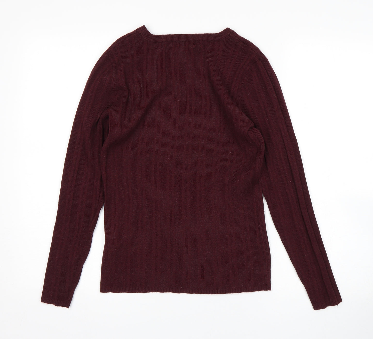 Primark Womens Purple   Pullover Jumper Size L