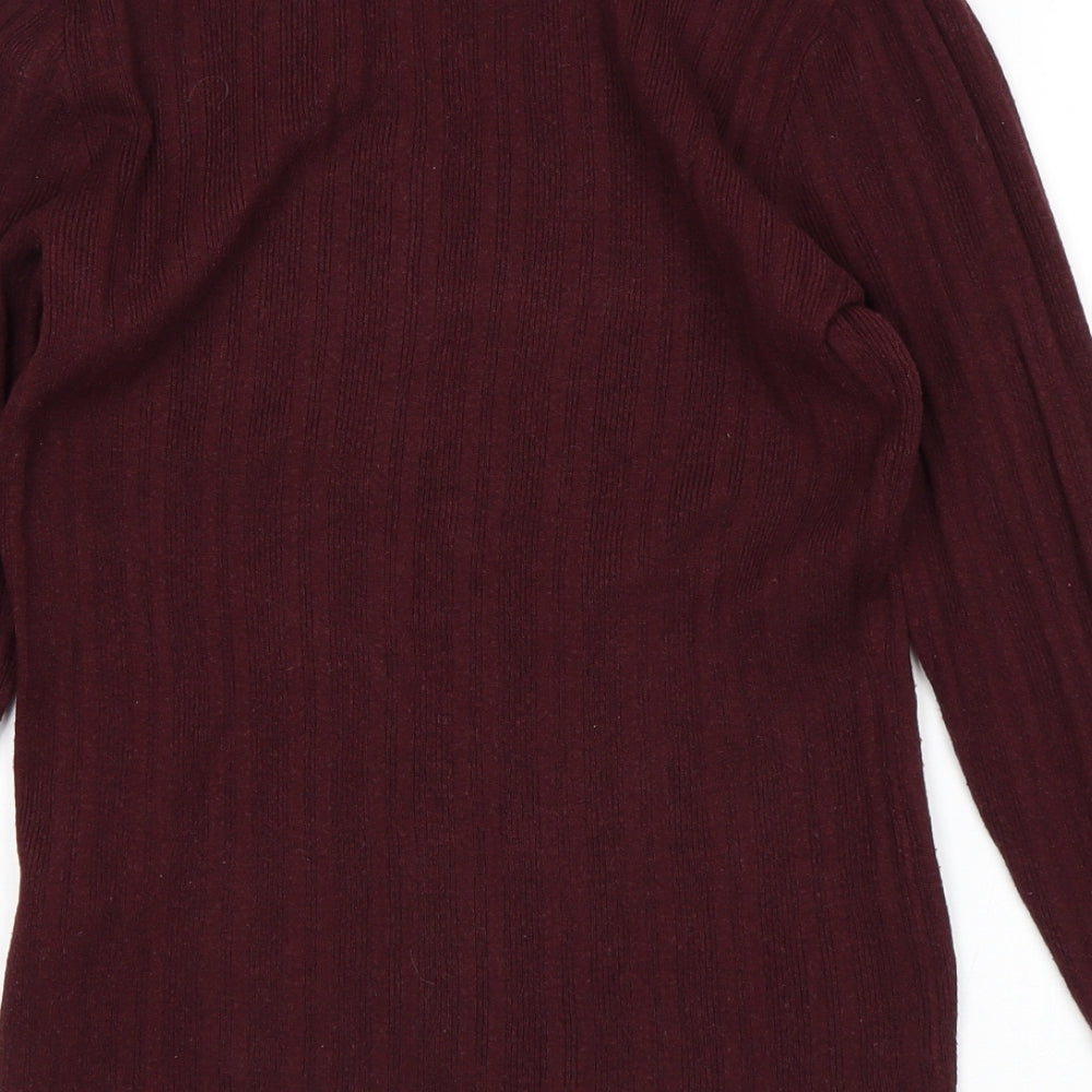 Primark Womens Purple   Pullover Jumper Size L
