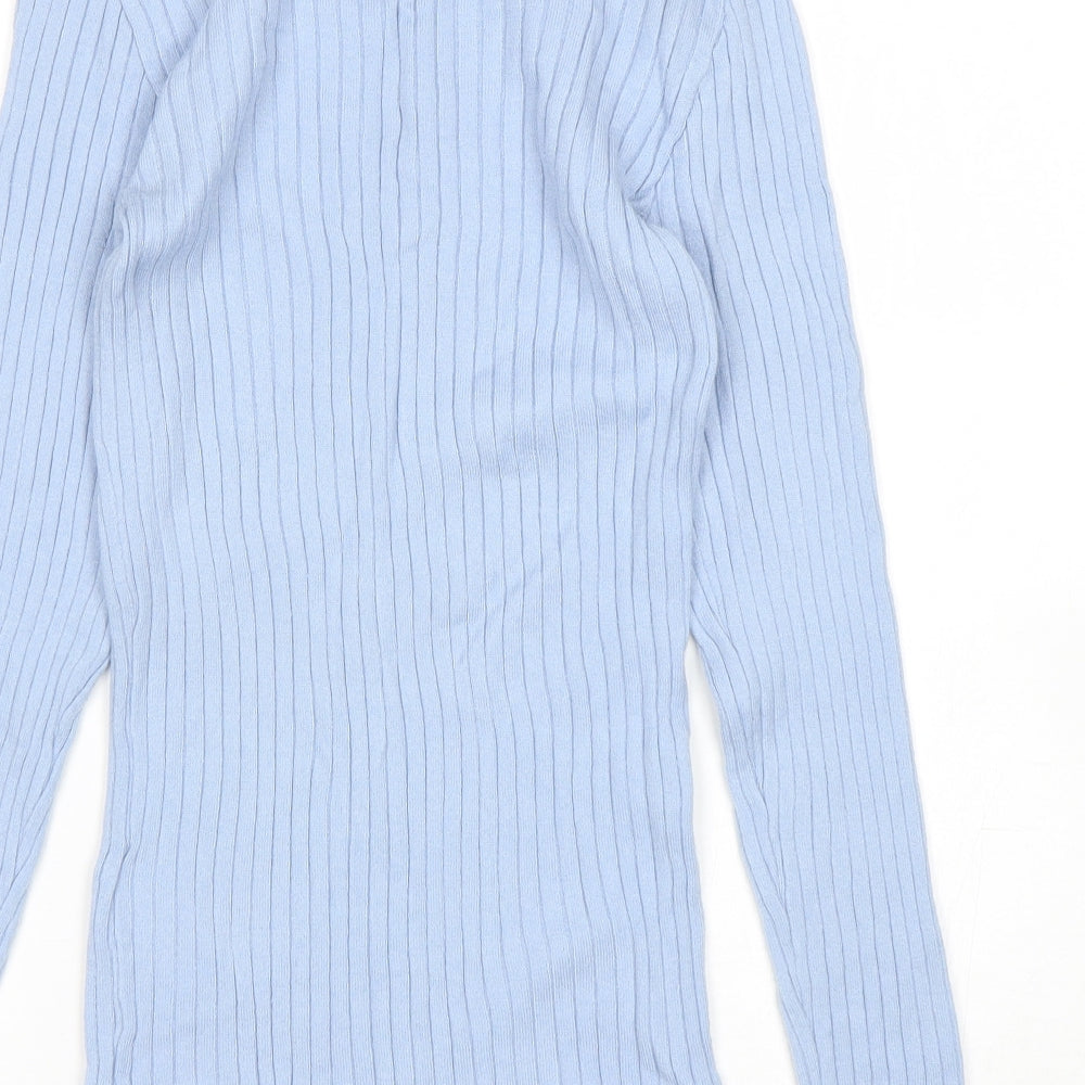Primark Womens Blue   Pullover Jumper Size S