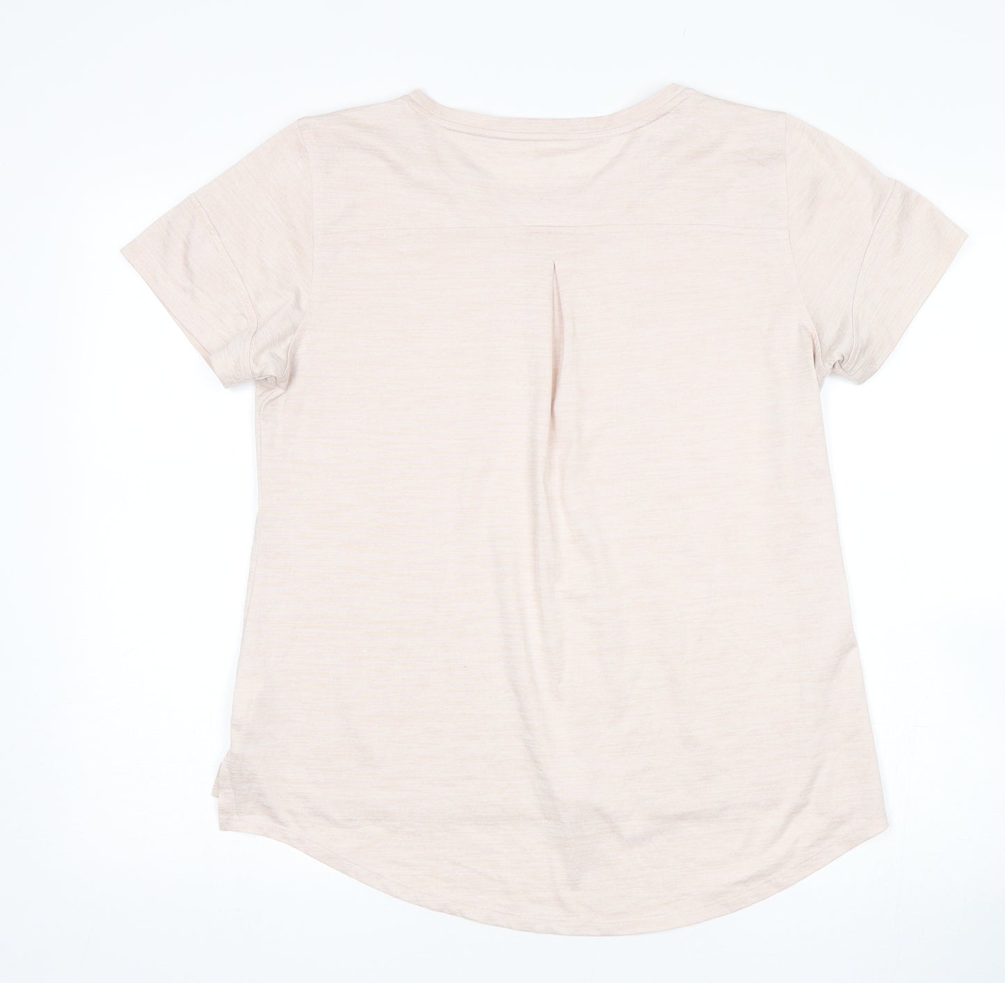 apana Womens Beige   Basic T-Shirt Size M