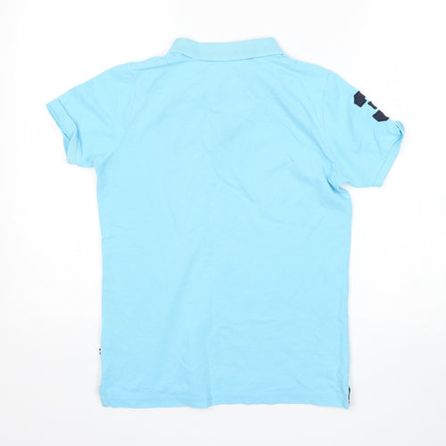 US Polo Assn. Boys Blue   Basic Polo Size 10-11 Years