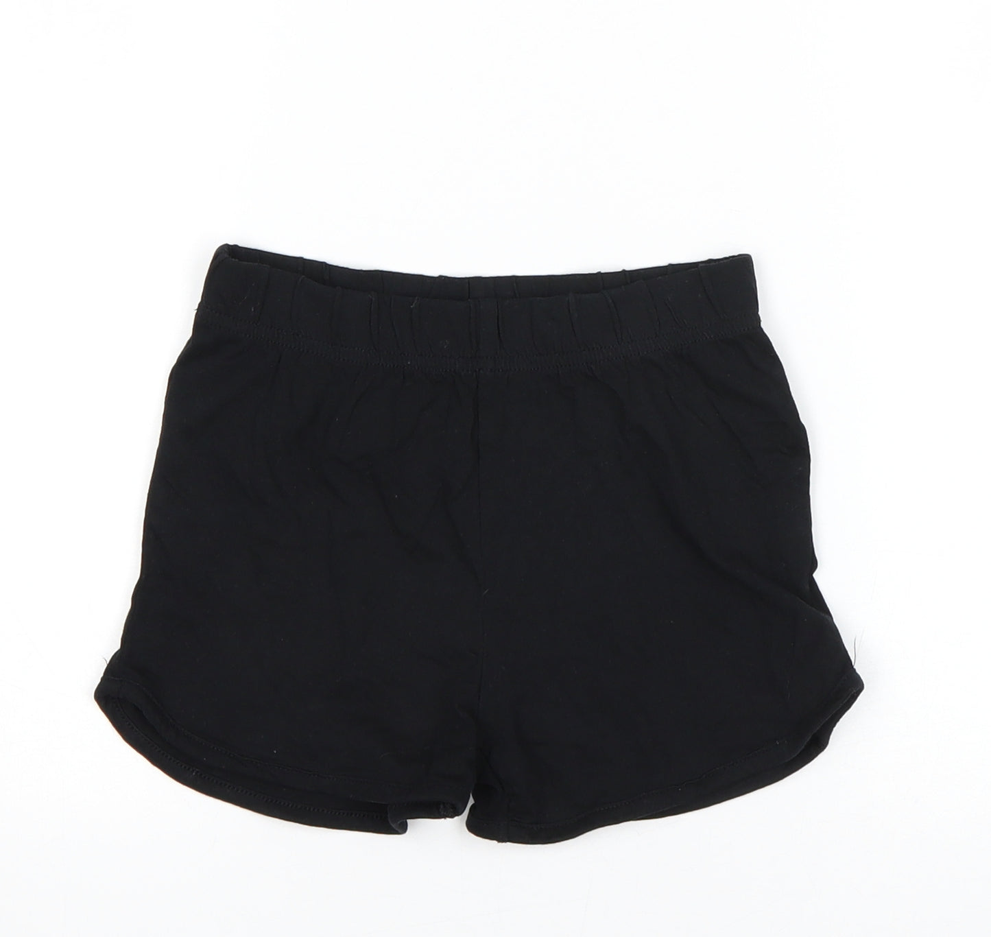 George Boys Black    Sleep Shorts Size 6-7 Years