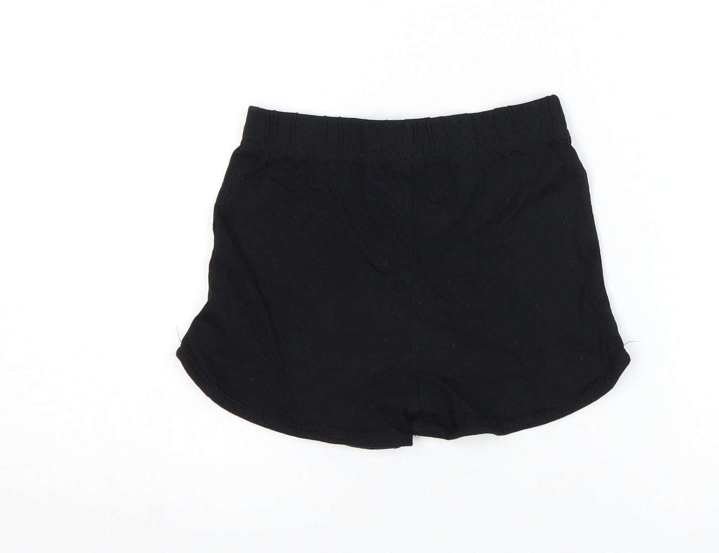 George Boys Black    Sleep Shorts Size 6-7 Years