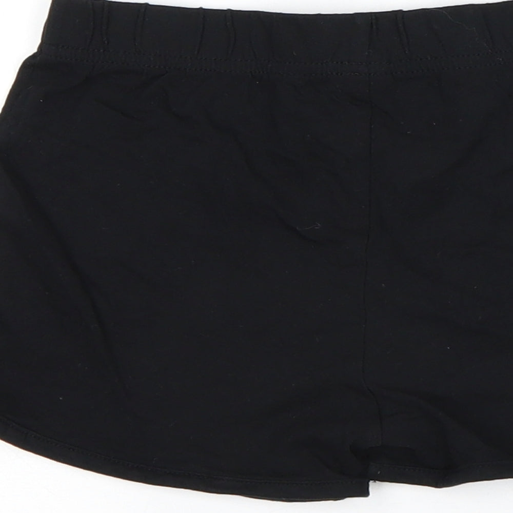 George Boys Black    Sleep Shorts Size 6-7 Years