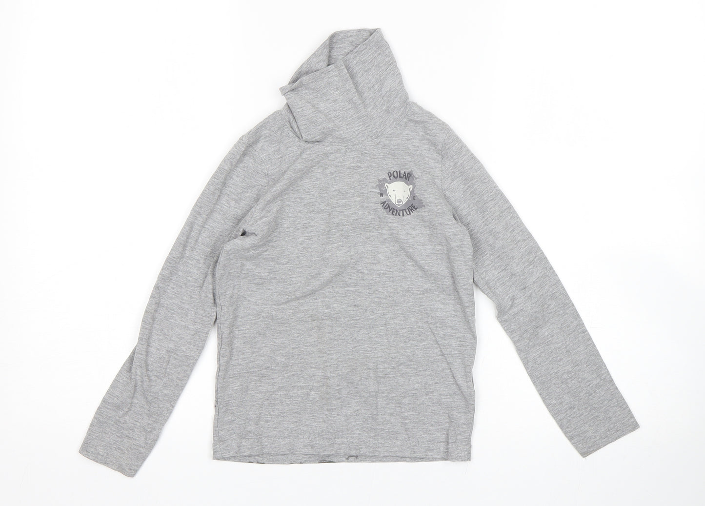Lupilu Boys Grey   Basic T-Shirt Size 7-8 Years