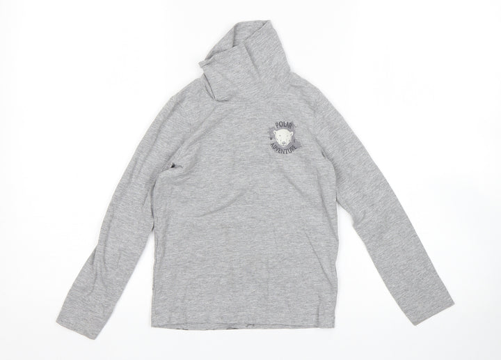 Lupilu Boys Grey   Basic T-Shirt Size 7-8 Years