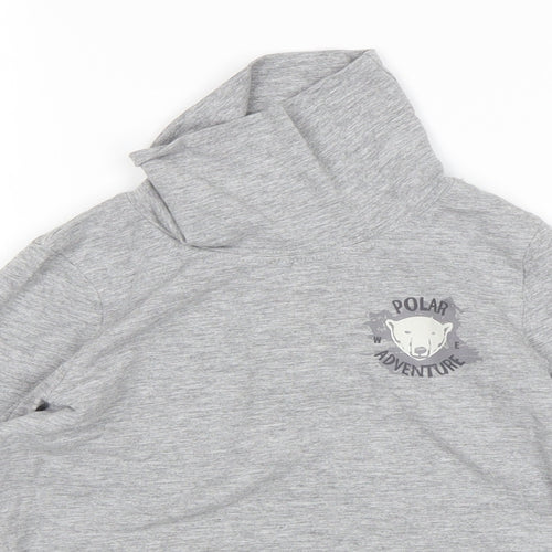 Lupilu Boys Grey   Basic T-Shirt Size 7-8 Years